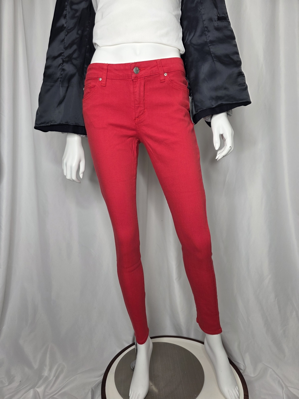 ELSE Red Slim Fit Women’s Jeans